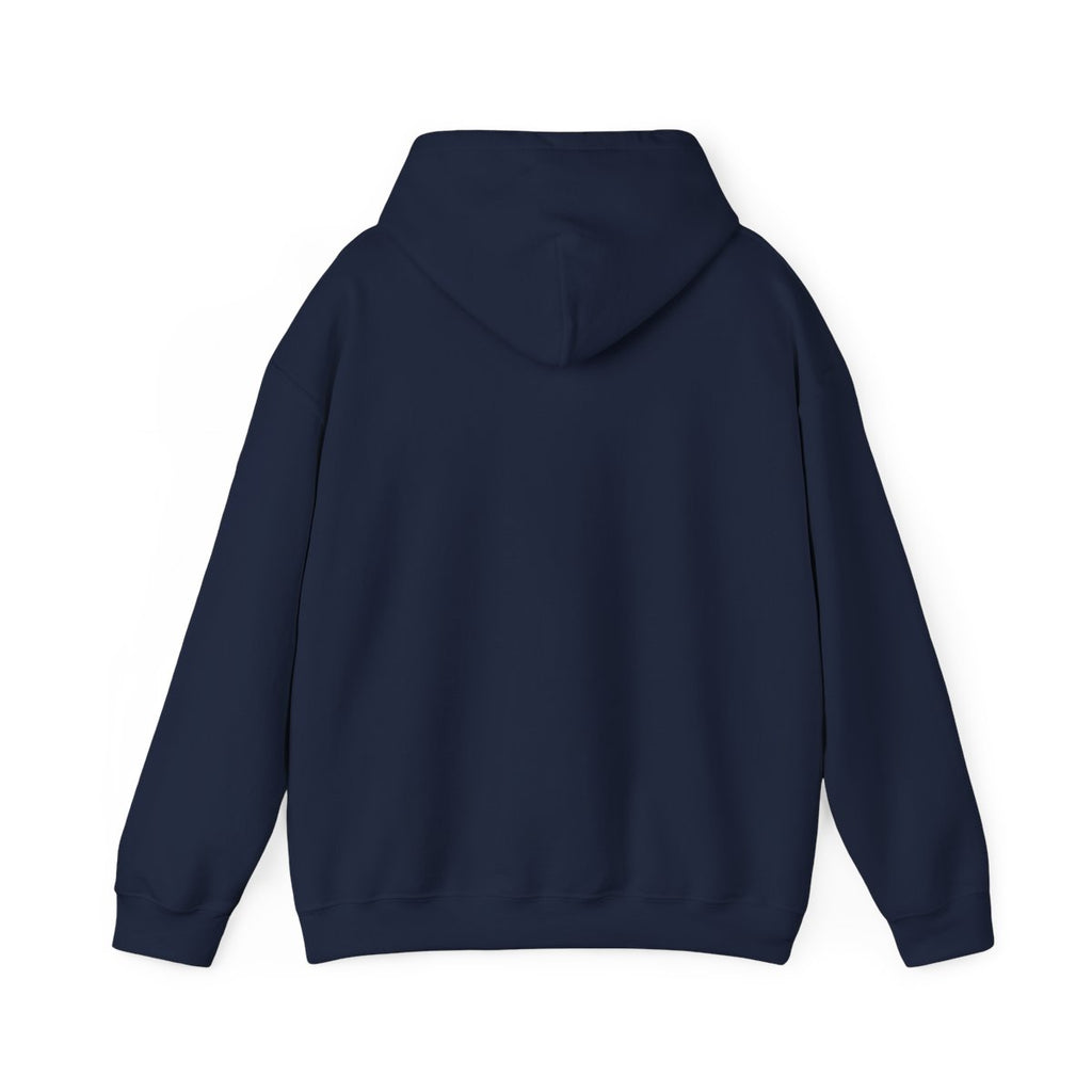 Lunar Capitol Emblem Hoodie – Navy, back (no print)