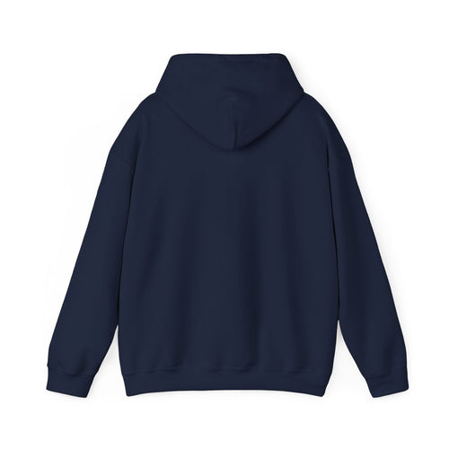 Lunar Capitol Emblem Hoodie – Navy, back (no print)