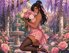 Hana - May Spring Garden - Lunar Capitol Supply crew art