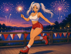 Nova - July Canada Day Summer - Lunar Capitol Supply crew art