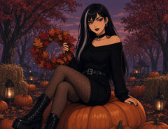 Sable - November Cozy Autumn Harvest - Lunar Capitol Supply crew art