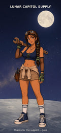 Juno, Lunar Capitol crew engineer, thank-you wallpaper