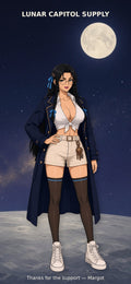 Margot, Lunar Capitol crew logistics officer, thank-you wallpaper