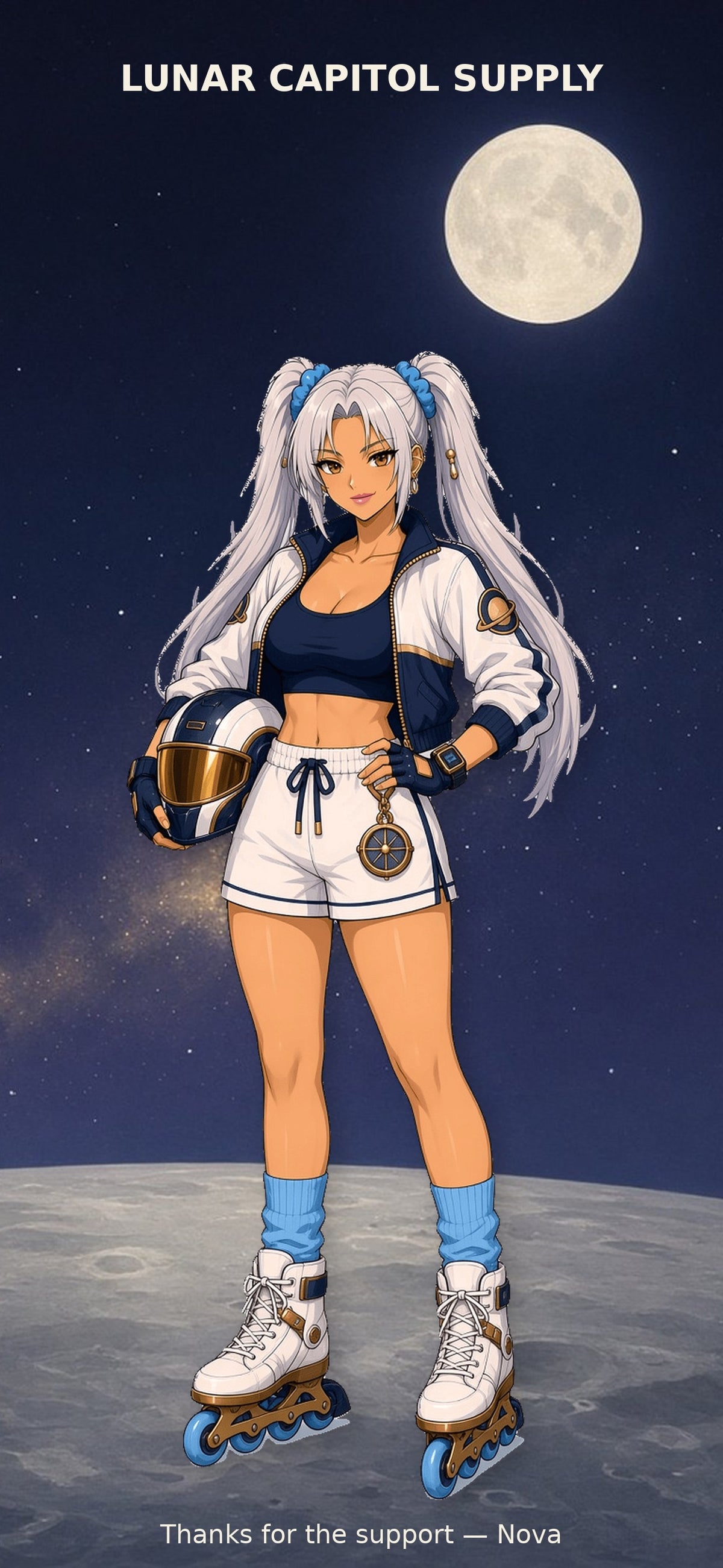 Nova, Lunar Capitol crew navigator, thank-you wallpaper